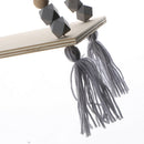 2x Wall Hanging Wooden Floating Shelves Wall Mounted Bracket for Books Toys