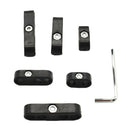Black Car Spark Plug Wire Cable Divider 7/8mm Universal For Chevy Ford Mopar