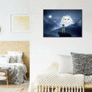 5D DIY Full Round Drill Diamond Painting Stare Dog Cat Cross Stitch Mosaic A