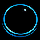Colorful rechargeable LED lights car coaster coaster drink coaster auto par_
