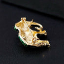 Lovely Garment Accessories Rhinestone Brooch Pin Enamel Brooch Fashion Jewe
