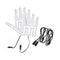 12V glove heated pad electric heating element winter outdoor warm 'mitten heR`US