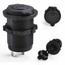 Auto Car Motorcycle Waterproof Cigarette Lighter Socket Power Outlet DC-12V