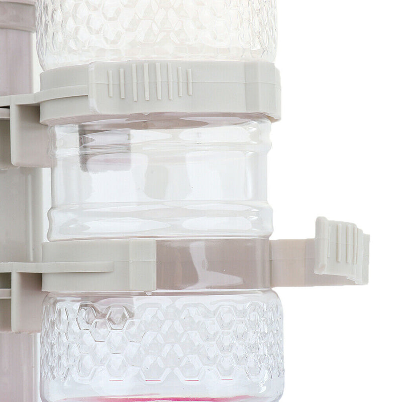 Non-Spilling Clean Dog Pet Drinking Fountain Waterer Height Adjustable Lifting