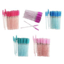 500pcs Disposable Soft Eyelash Brushes For Makeup Eyelash Extensions
