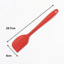 1*Heat Resistant Non-Stick Silicone Spatula Flexible Rubber Scraper Kitchen Tool