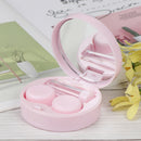 Mini Travel Contact Lens Case Box Container Holder Eye Care Kit Set With MirrSE