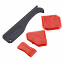 12pcs/Set Silicone Angle Scraper Caulking Glass Shovel Shovel Cleaning Tools