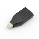 Mini DP Display Port Male to HDMI Female Converter Adapter for MacBook Pro White