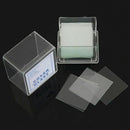 100pcs Transparent Slides Coverslips Coverslides 22x22mm For Microscope J4Q7