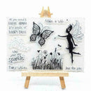 Silicone Clear Rubber Stamps Seal Scrapbooking-Album Card Decor Diary DIY-C W9O9