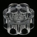 6-Slot Compact Personal Lipstick Display Stand Cosmetics Brush Holder Rack