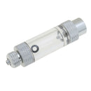 2 Pcs Aluminium Aquarium Inline CO2 Bubble Counter With Check Valve