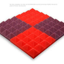 25X25X5Cm Soundproof Sponge,Acoustic Foam Panel Stop Absorption Studio Ktv  X8S3