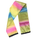 Change Color Scarf Magic Tricks Black To Rainbow Magic Props Toys BX