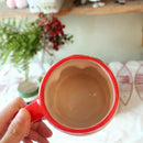 Green + Coffee Vessel Christmas Cartoons Ceramic Cups Milk Coffee Water cup
