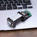 1pc Serial RS232 to RS485 Passive Port Data Communication Converter Adapter