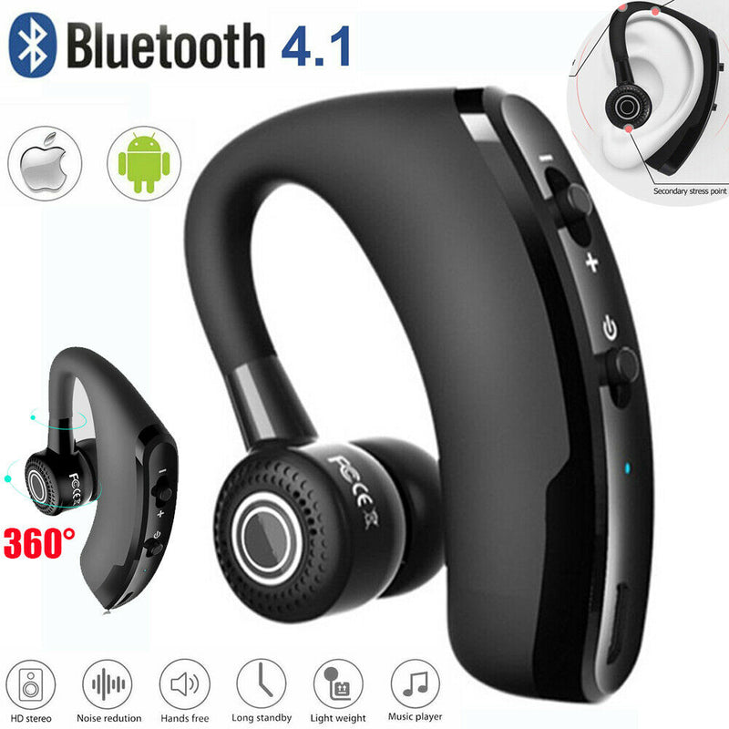 Wireless Bluetooth Stereo Headphone Handfree Noise Control A2DP Business Headset