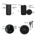 Car Humidifier Mini Diffusers Car Air Purifier Aroma Usb Mist Fogger 55Ml W H7E1