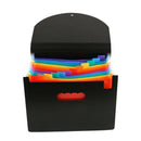 13 Pockets Expanding Files Folder A4 Expandable Portable File organizerMult