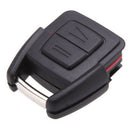 2 Buttons No Chip Keyless Entry Fob Remote Key Cover Case for Vauxhall Opel