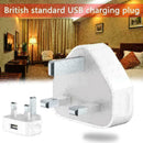United Kingdom Plug USB adapter Charger 3 Pin Main charger For IPAD Travel A5I3