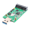 Usb 3.0 To Mini Pcie Msata Ssd External Msata To Usb 3.0 Ssd Convertor Adap X6A4