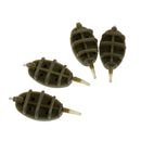 2 Sets Carp Fishing Feeder Set Lead Sinker Fishing Bait Cage & Method Mould