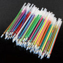 100pcs Refill With 10pcs Pen Case Colorful Gel Pen Delicate Refill L1O1 A7B5