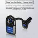 Handsfree LCD Screen Car Bluetooth MP3 Player Dual USB Charging FM Transmit