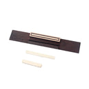 Replacement Rosewood Bridge&Bone Saddle Nut Set for Classical Guitar Accs