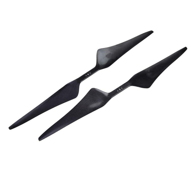 2pcs 1 Pair 1755 17X7.5 Carbon fiber Propeller CW/CCW Props for QuadCoptor A