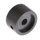 Black Aluminum Rotary Control Potentiometer Knob 25mm x 15mm OZ