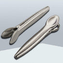 Stainless Steel Food Storage Bag Sealer Sealing Clip Kitchen Clamp Tool Sal W8V1