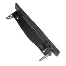 Adjustable Black Carbon Fiber Car License Plate Holder Frame Bracket Universal