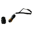 3W Mini Aluminum LED Flashlight Torch Waterproof Camping Sporting (Black) G4C3