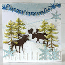 DIY Merry Christmas Metal Cutting Die Scrapbooking Border Paper Card Album #