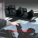 1Pc Black Master Power Window Switch Front Left Driver Side for VW Golf Passat