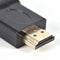 1x HDMI Right Angle Male To Female 90-180 Degree Adapter Cable Lead ConnectorAlj