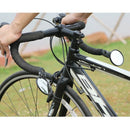 Handlebar End Bike Mirror Steel Lens Cycling Mirror Back Rear View Mirror B G9Y8