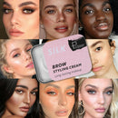 Eyebrow Shaping Soap Long Lasting Eye Brow Makeup Styling Gel Wax with Brush