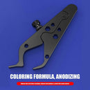 Universal CNC Aluminum Motorcycle Cruise Control Throttle Lock Assist Lock Clamp