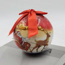 Christmas Tree Pendant Cute Ball Ornaments Home Decor for Xmas (B-9.7cm)