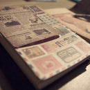 10 pcs DIY Scrapbooking Retro Style Paper Stickers Album Diary Craft Decoration