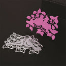 Lovely Two Bird Leaf Metal cutting dies Stencil Scrapbooking Photo Album Card JR