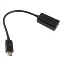 mini USB Male to USB Female Converter OTG Adapter Cable for Google Nexus 7 V2D5