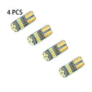 4pcs T10 Canbus W5W 15SMD 4014 Car LED Wedge Side Auto Fog Light White LJ