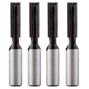 4 Pack 8mm Shank Bottom Cleaning Straight/ Dado Router Bit 6mm Wood Cutting
