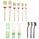 Car Detailing Brush Set, Auto Detailing Brush Set, 11 Pieces Car Cleaner Br L3N5