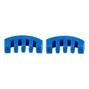 Rubber Violin Mute Silencer for Violin Practice Parts Accessories Blue